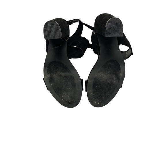 Just fab Slingback Sandal Perenna block heels size 7 - Picture 6 of 6